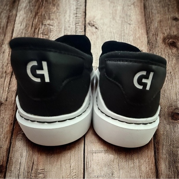 Cole Haan Grandpro Rally Canvas Penny Loafers Womens 7 B Black Flats Shoe - Picture 11 of 14